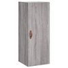 vidaXL Highboard Grey Sonoma 34.5x34x180 cm Engineered Wood