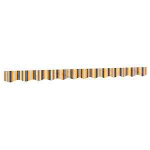 vidaXL Awning Valance Replacement Yellow and Grey Stripe 300 cm