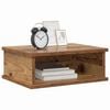vidaXL Bedside Table Old Wood 40 x 31 x 15 cm Engineered Wood