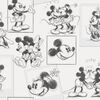 Noordwand Wallpaper Kids @ Home Mickey and Minnie Sketch Black and White