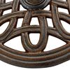 vidaXL Umbrella Base Bronze 40x40x32 cm Cast Iron