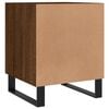 vidaXL Bedside Cabinets 2 pcs Brown Oak 40x40x50 cm Engineered Wood