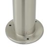 vidaXL Bollard Lights with Outlet 3 pcs 80 cm Stainless Steel IP44