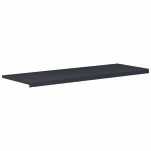 vidaXL Window Sill Anthracite with wood grain 160 x 50 x 4.5 cm PVC