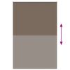vidaXL Roller Blind Blackout Coffee 165x230 cm Fabric Width 161.6 cm Polyester