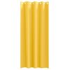 vidaXL Blackout Curtains with Rings 2 pcs Mustard Yellow 225 x 140 cm