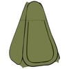 vidaXL Pop Up Shower Tent Green