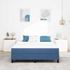 vidaXL Bed Mattress with Mattress Blue 140 x 190 cm Fabric