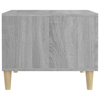 vidaXL Coffee Tables 2 pcs Grey Sonoma 50x50x40 cm Engineered Wood