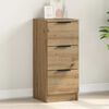 vidaXL Sideboard Artisan Oak 30x30x70 cm Engineered Wood