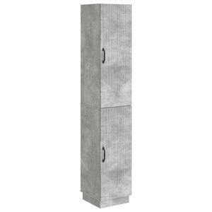 vidaXL Cabinet Set 2 pcs Concrete Grey Engineered Wood