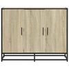 vidaXL Sideboard Sonoma Oak 94x35x76 cm Engineered Wood