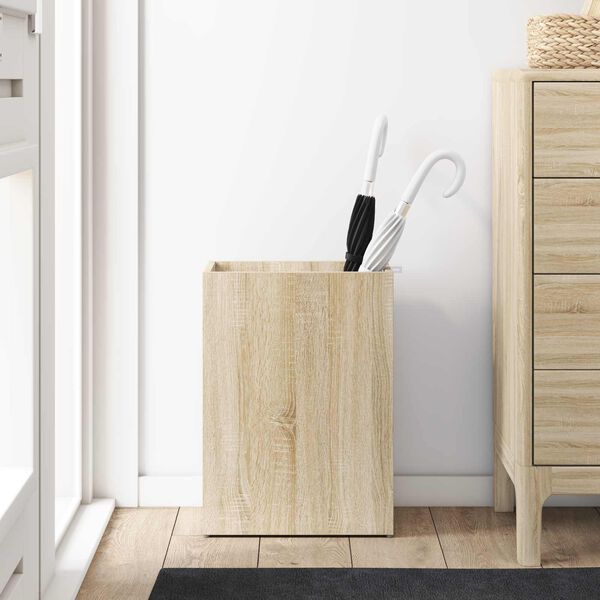 vidaXL Umbrella Stand Sonoma Oak 40 x 20 x 55.5 cm Engineered Wood