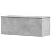 vidaXL Storage Box Concrete Grey 90x35x35 cm Engineered Wood