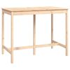vidaXL Bar Table 140x80x110 cm Solid Wood Pine