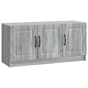 vidaXL TV Cabinet Grey Sonoma 99 x 34.5 x 47 cm Engineered Wood