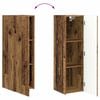 vidaXL TV Cabinet Set Wall-mounted 2 pcs Old Wood Engineered Wood