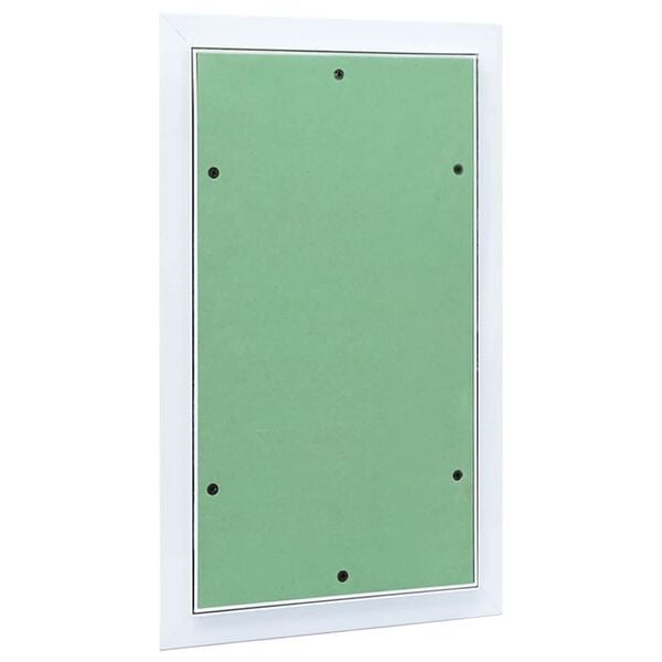 vidaXL Access Panel White 30 x 45 cm Aluminium and Plasterboard