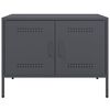 vidaXL TV Cabinet Anthracite 68x39x50.5 cm Steel