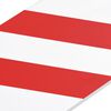vidaXL Wall Protectors 6 pcs Red&White 50x20x2 cm EVA Foam
