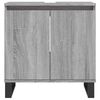 vidaXL 3 Piece Bathroom Cabinet Set Grey Sonoma Engineered Wood