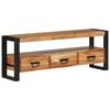vidaXL TV Cabinet 120x30x45 cm Solid Wood Acacia
