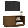 vidaXL TV Cabinet Honey Brown 80x35x40.5 cm Solid Wood Pine