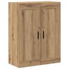 vidaXL Highboard 2 pcs Artisan Oak Engineered Wood