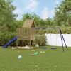 vidaXL Outdoor Playset Impregnated Wood Pine