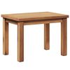 vidaXL Coffee Table Brown 50 x 35 x 36 cm Solid Teak Wood