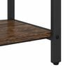 vidaXL Coat Rack Smoked Oak 95 x 34 x 184 cm Engineered wood