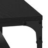 vidaXL Coffee Table Black Oak 82 x 50 x 40 cm Engineered Wood