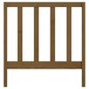 vidaXL Bed Headboard Honey Brown 106x4x100 cm Solid Wood Pine