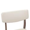 vidaXL Dining Chairs 2 pcs Light Brown 48 x 49 x 95 cm