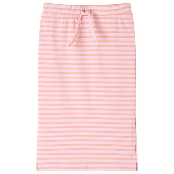 Kids' Straight Skirt with Stripes Pink 92