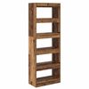 vidaXL Book Cabinet Old wood 60 x 30 x 166 cm Engineered wood