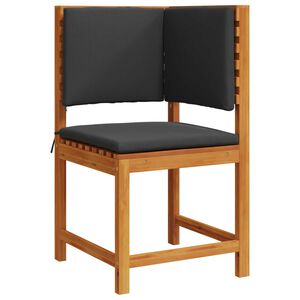 vidaXL Garden Chair Brown 50 x 50 x 91cm Solid Acacia wood