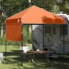 vidaXL Pop-up Canopy Tent Orange 200 x 200 cm Fabric