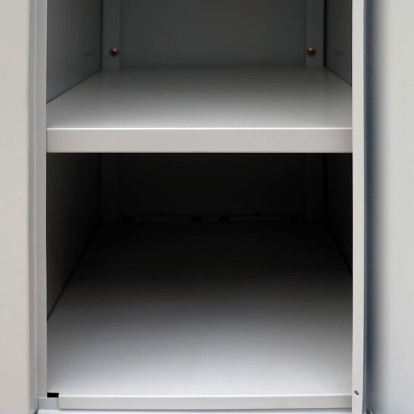 vidaXL Locker Cabinet Grey 45 x 90 x 180 cm