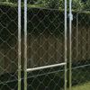 vidaXL Dog Cage with Roof Silver 800 x 200 x 258 cm Steel and PE