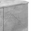 vidaXL Bathroom Cabinet with Storage Concrete Grey 61 x 35 x 64 cm