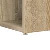 vidaXL Desk with Shelf Sonoma Oak 108 x 55 x 103.5 cm Engineered Wood