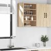 vidaXL Hanging Cabinet Riga Sonoma Oak 40x29.5x60 cm Engineered Wood