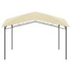 vidaXL Garden Gazebo 4x4x2.9 m Cream 180g/m&sup2;
