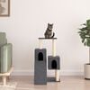 vidaXL Cat Tree with Sisal Scratching Posts Dark Grey 82 cm