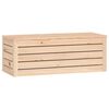 vidaXL Storage Box 89x36.5x33 cm Solid Wood Pine