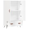 vidaXL Highboard White 69.5x31x115 cm Engineered Wood