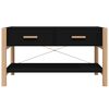 vidaXL Coffee Table Black 82x48x45 cm Engineered Wood