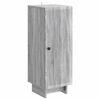 vidaXL Cabinet Grey Sonoma 33 x 34.5 x 90 cm Engineered Wood
