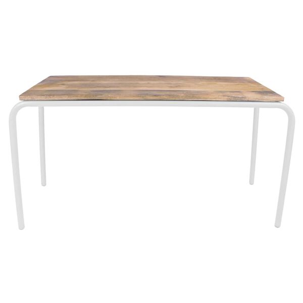 KidsDepot Table Original Mango Wood White